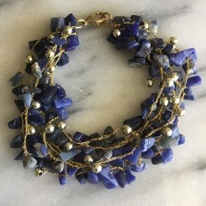 Lapis Lazuli Natural Stone Bracelet
